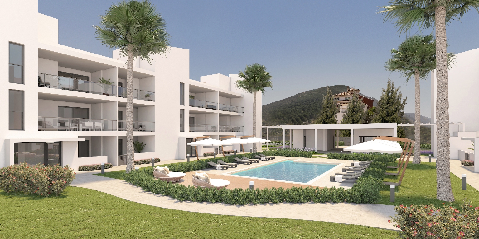 Alhaurin Vista Gol - nowe apartamenty budowlane - Costa del Sol - wrażenie